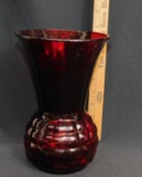 Red Vase