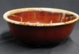 Mixing Bowl, Oven Proof, Brown Drip