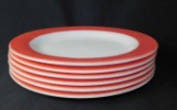 Lot Of 6 Pyrex Plates