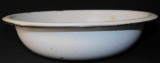 Large Vintage Enamel Ware Bowl