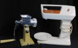 Hamilton Beach Deluxe Mixer With Rival Meat Grinder, NO WISK