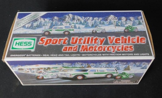 Hess, 2004 Sports Utility Vehicle And Motorcycles