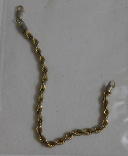 Bracelet, Clasp Marked 14 K