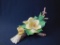 Capodimonte Porcelain Flowers On Branch