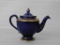 Tea Pot, Hall (Blue And Gold)