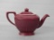 Tea Pot, Hall (Burgundy)