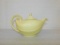 Hall Aladdin Style Teapot, (Yellow With Gold Trim)