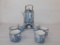 Tea Pot With Six Cups And Heating Base, 