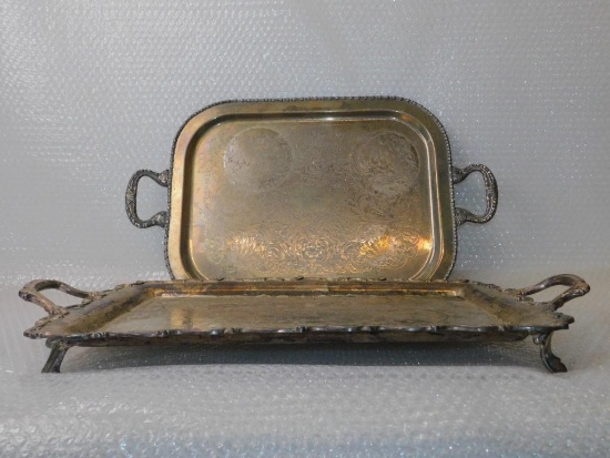 Two Serving Trays