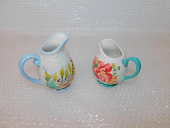 Lot of 2 Small Pitchers