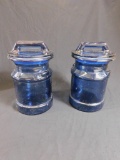 Blue Decanters