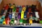 BOX OF SMALL TOY CARS