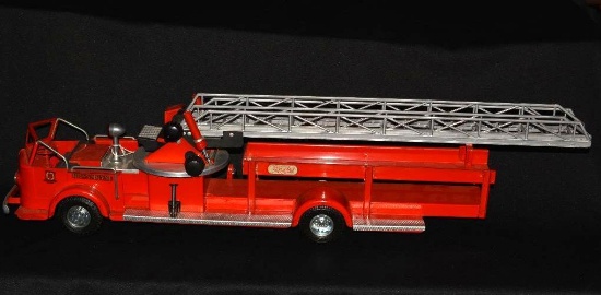 MODEL TOYS RED FIRE TRUCK