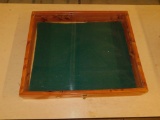 Wooden Box With Glass Top