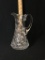 GLASS PITCHER