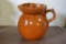 POTTERY PITCHER WITH LID