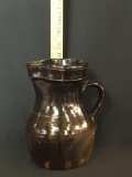 BROWN PITCHER