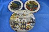 3 COLLECTIBLE PLATES