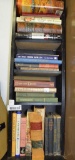 CONTENTS OF BOOKS ON VERTICAL BOOKCASE