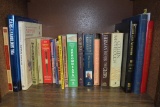 CONTENTS OF BOOKS ON 2ND SHELF
