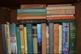 CONTENTS OF BOOKS ON BOTTOM SHELF