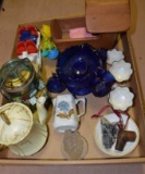 LOT OF GLASSWARE, PORCELAIN