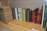 BOTTOM SHELF OF BOOKS