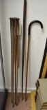LOT WITH ANTIQUE CLOTHES DRYER