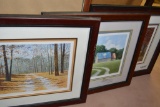 JIM HARRISON FRAMED ART