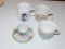 LOT WITH MUGS, CUPS