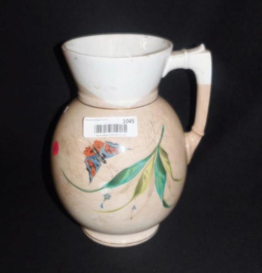 VINTAGE CERAMIC HANDLED PITCHER