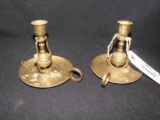 PAIR BRASS CANDLESTICKS