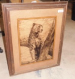 FRAMED ART OF CHEETAH