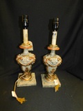 2 MATCHING LAMPS