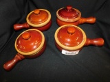 4 OINON SOUP BOWLS