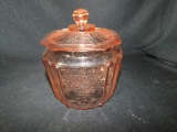 MAYFAIR OAK ROSE DEPRESSION GLASS