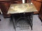 CAST IRON SEWING MACHINE TABLE