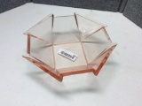 GEOMETRIC PINK BOWL