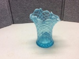 FENTON AQUA VASE