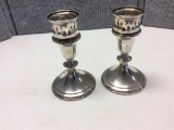 TOWLE CANDLE HOLDERS