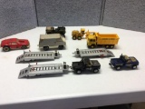 ASSORTED METAL TOY CARS