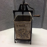 TIN BUTTER CHURN