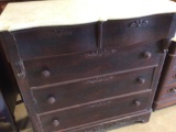 MARBLE TOP CHEST OF DRAWERS