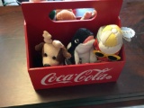 COCA COLA CRATE AND CONTENTS