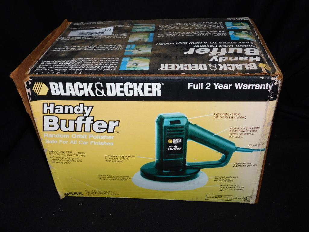 Black & Decker Handy Buffer & Polisher, 9555