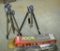 LOT OF CAMERA TRIPODS