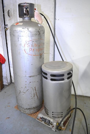 PROPANE CONSTRUCTION HEATER W/ TANK