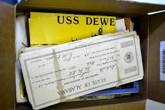 ANTIQUE PAPER EPHEMERA LOT