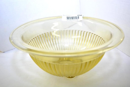 DEPRESSION GLASS MIXING BOWL