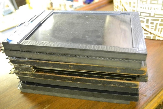 LOT OF 8 VINTAGE CUT FILM HOLDERS